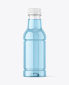 Clear PET Drink Bottle Mockup