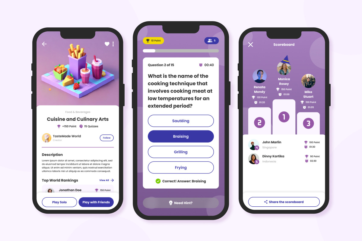 QuizWiz - Trivia Quiz Mobile App QuizWiz - Trivia Quiz Mobile App