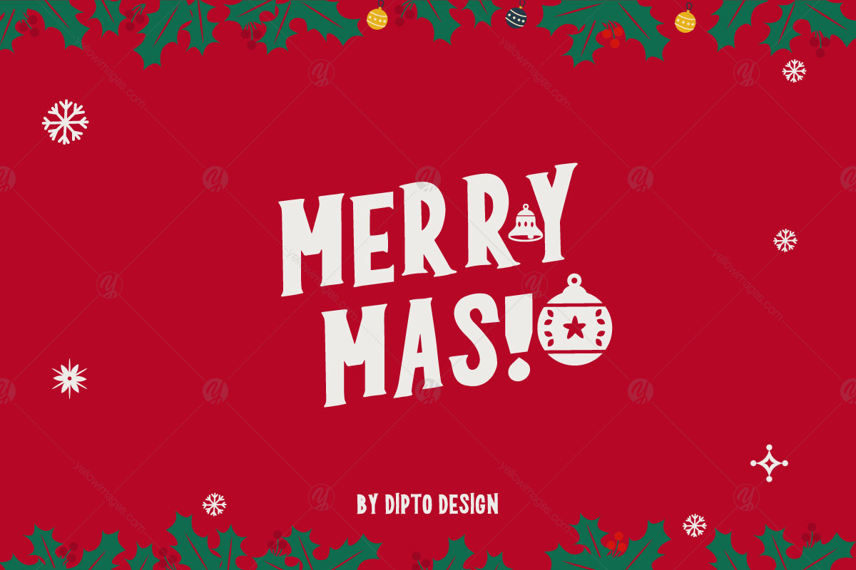 Carol- Christmas Typeface
