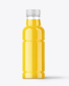 300ml Orange Juice Bottle Mockup