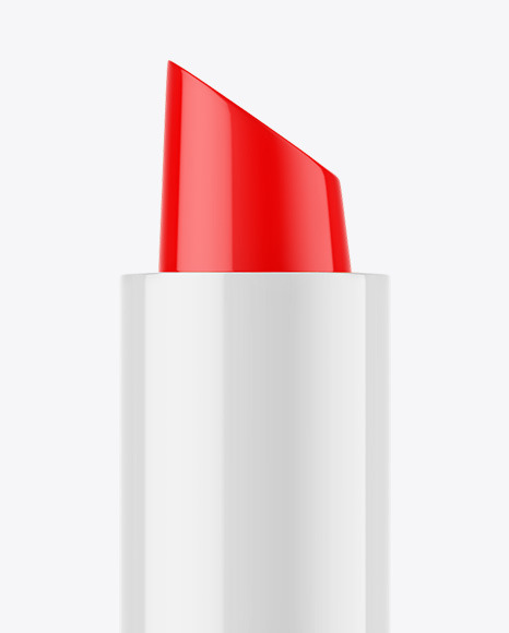 Glossy Lipstick Mockup