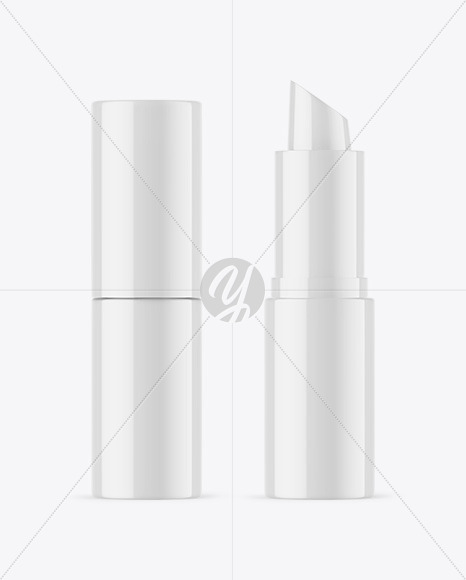 Glossy Lipstick Mockup