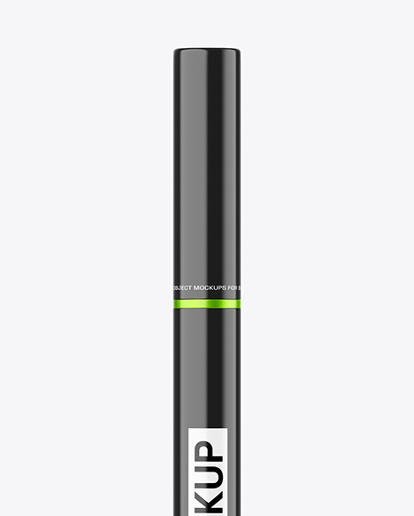 Glossy Cosmetic Eyeliner Mockup