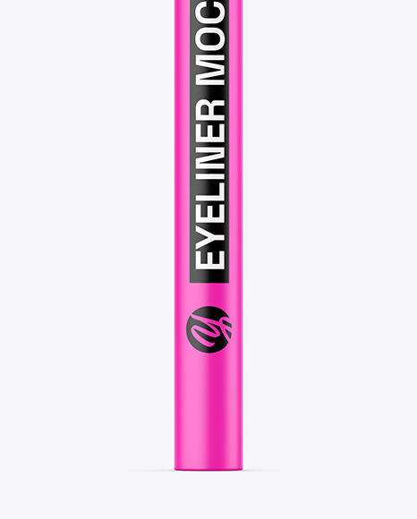 Matte Cosmetic Eyeliner Mockup