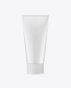 Matte Cream Tube Mockup