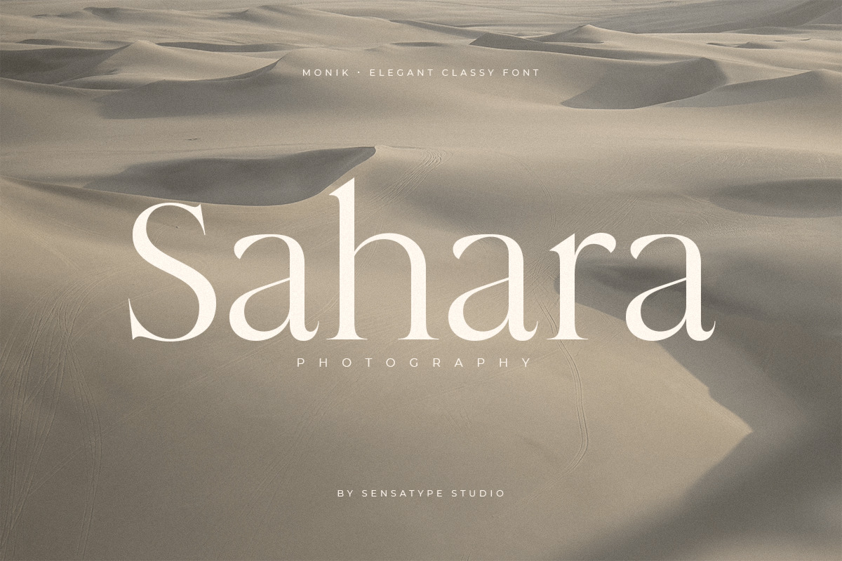 Monik – Elegant Classy Font Monik – Elegant Classy Font
