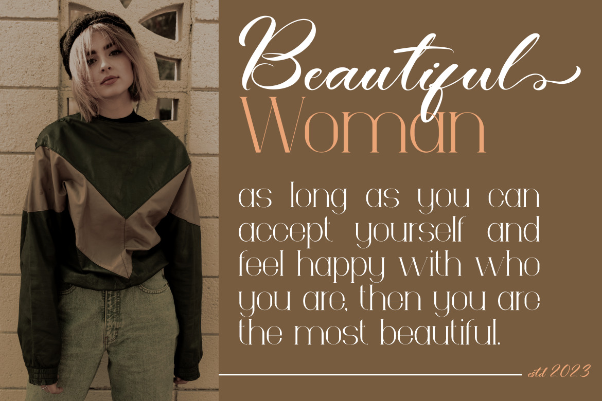 Beautifule - Script and Serif Combination