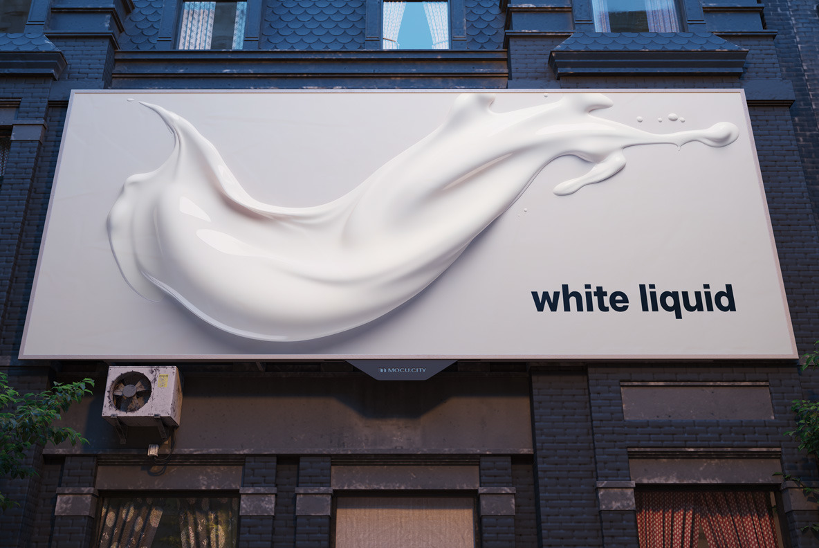 White viscous liquid White viscous liquid