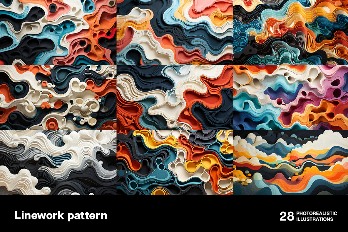 Linework patterns Linework patterns