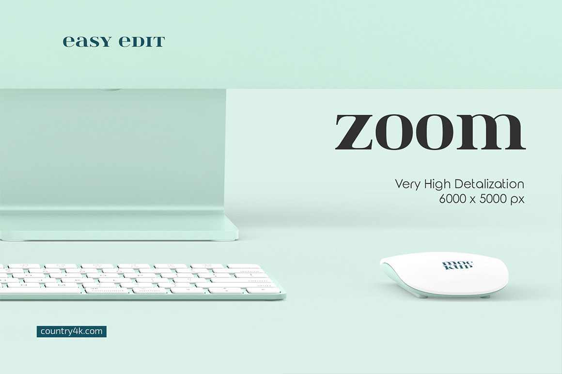 iMac 24-inch Mockup Set iMac 24-inch Mockup Set