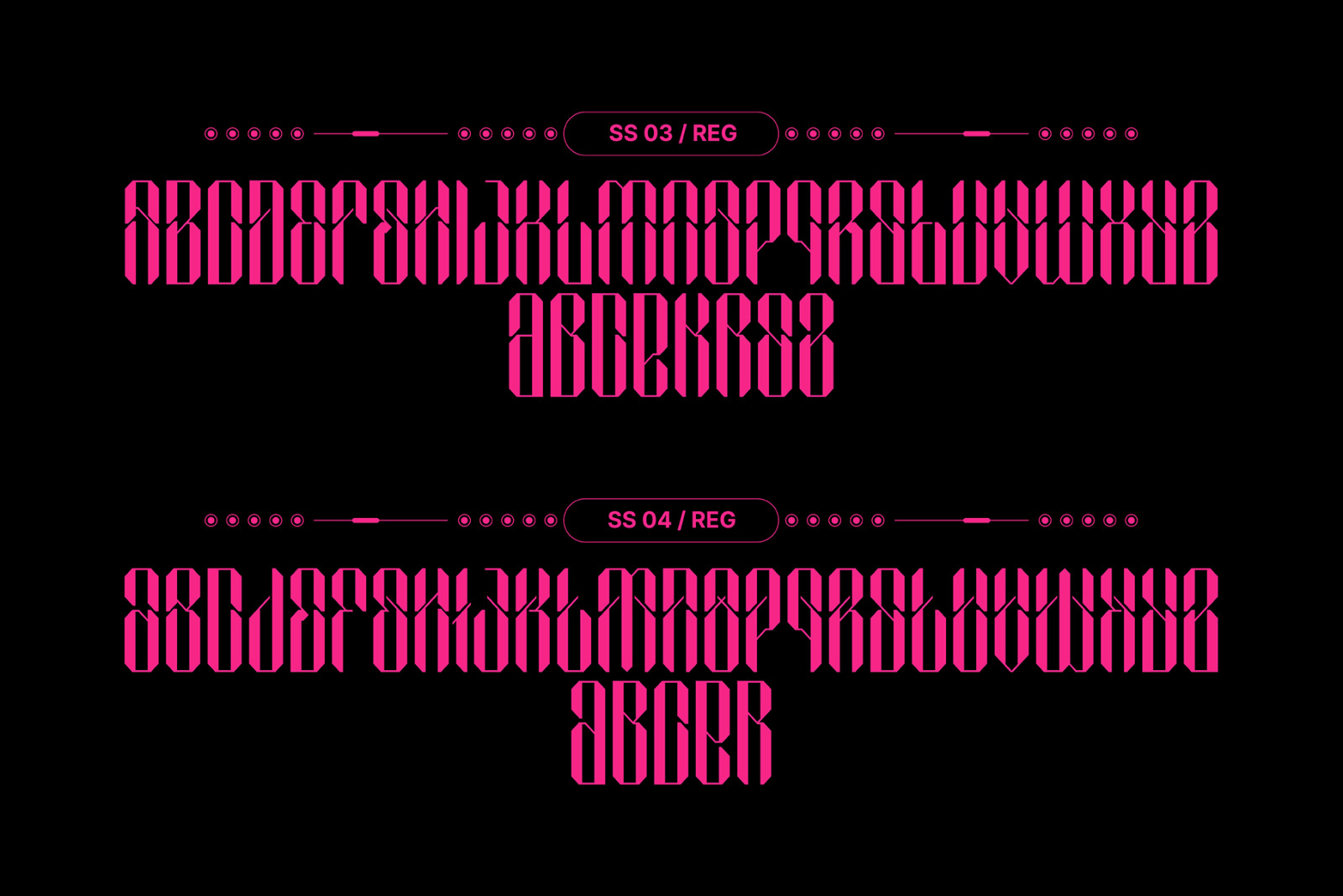 NCL SEPHYROK - CYBERPUNK FUTURISTIC TECHNO CONDENSED FONT