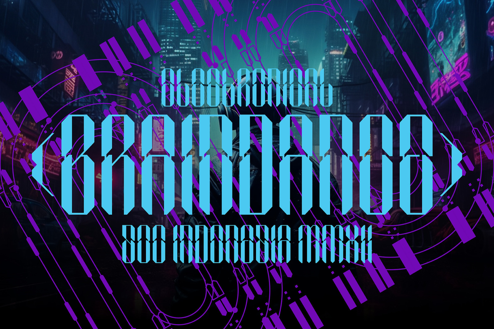 NCL SEPHYROK - CYBERPUNK FUTURISTIC TECHNO CONDENSED FONT