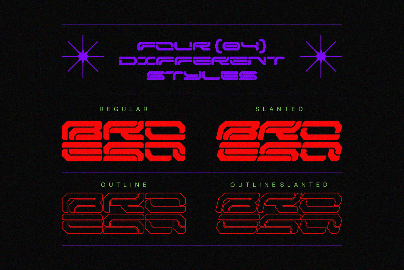 NCL BROESQ - CYBERPUNK FONT