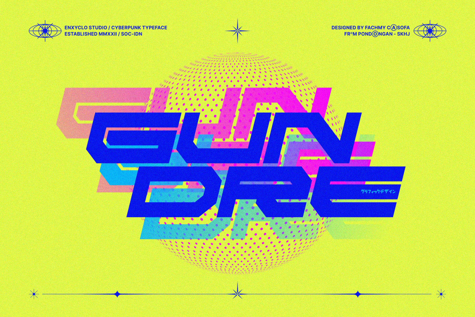 NCL RABEGS - CYBERPUNK FONT NCL RABEGS - CYBERPUNK FONT