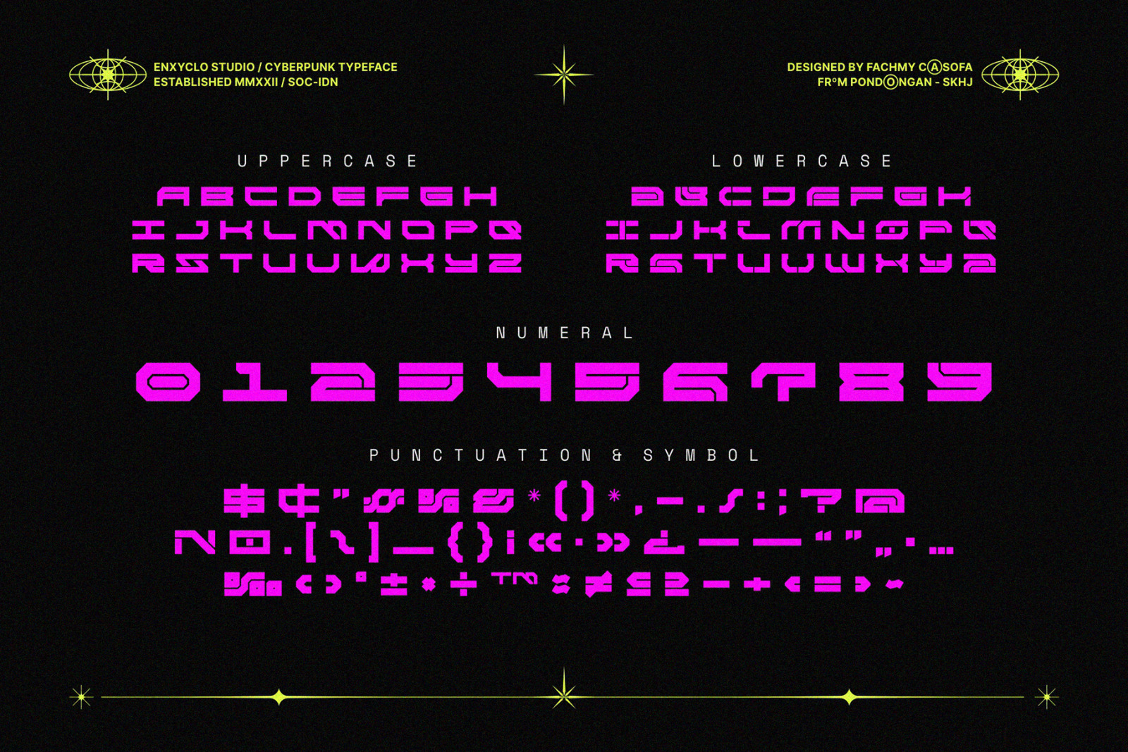 NCL RABEGS - CYBERPUNK FONT NCL RABEGS - CYBERPUNK FONT