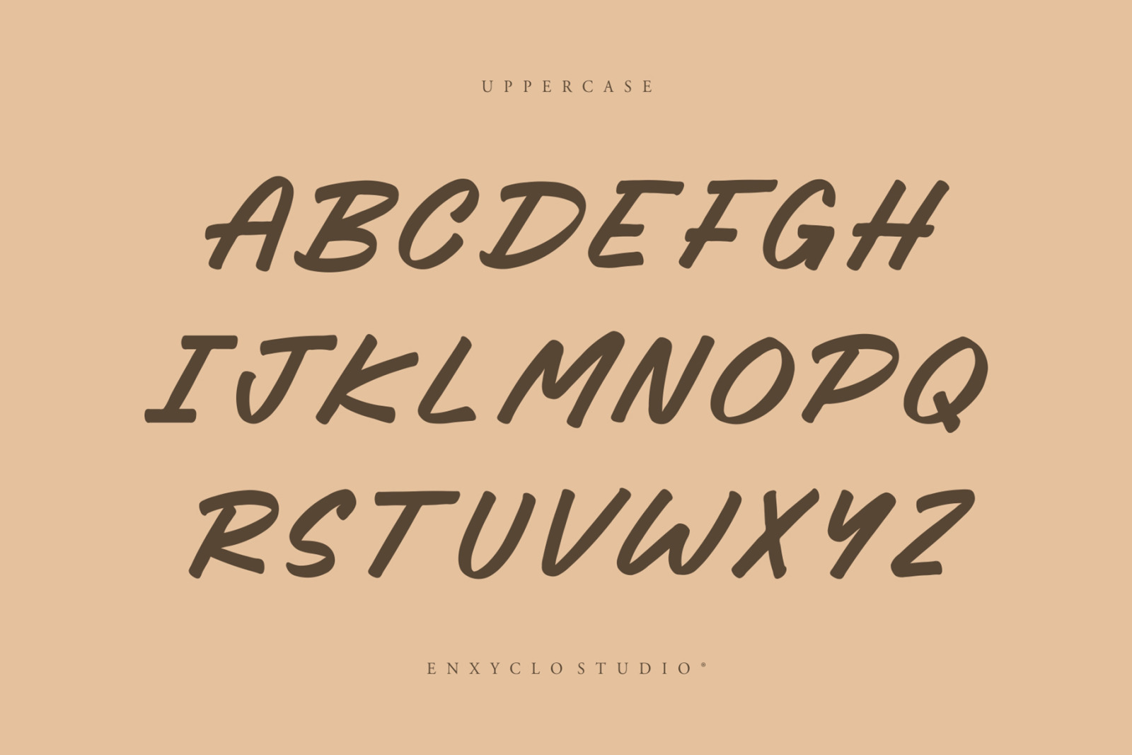 NCL BOVAGE TOIQORA - MARKER STYLE FONT