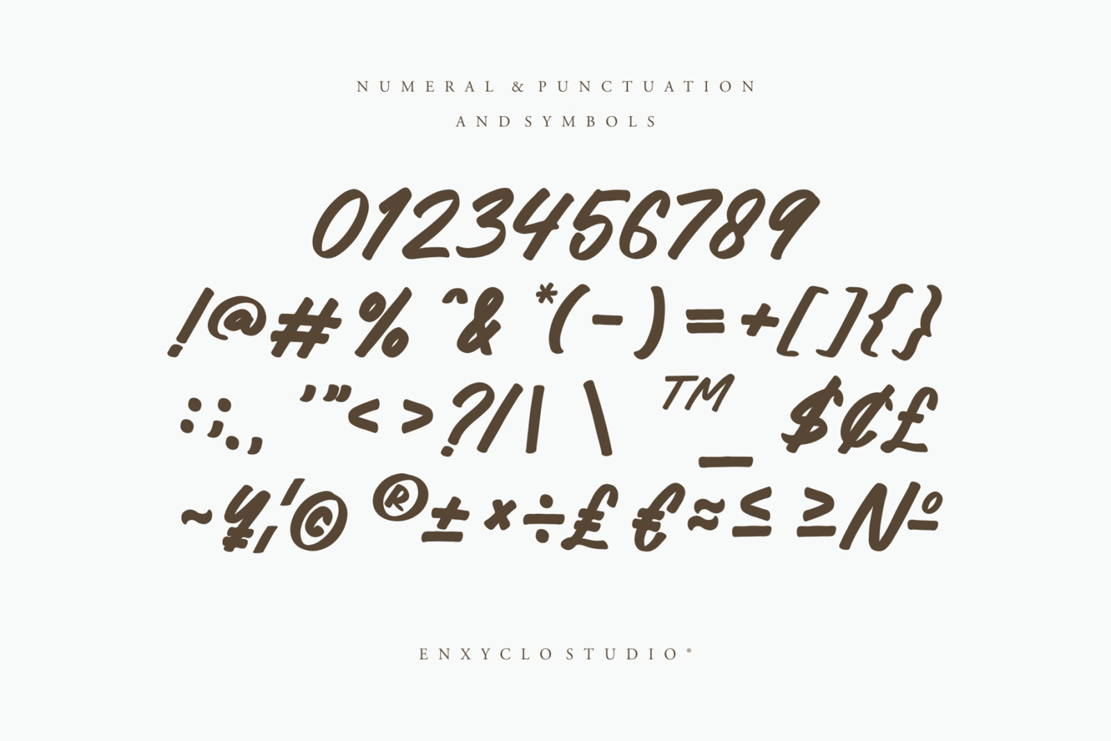 NCL BOVAGE TOIQORA - MARKER STYLE FONT