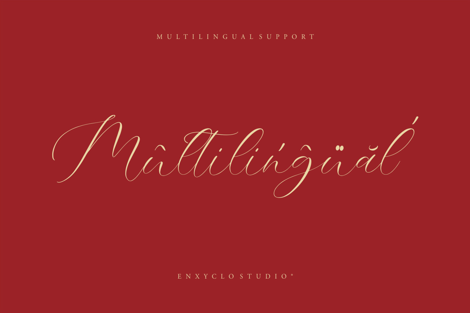 NCL GLASSDY OVERTYEG - MODERN SCRIPT FONT