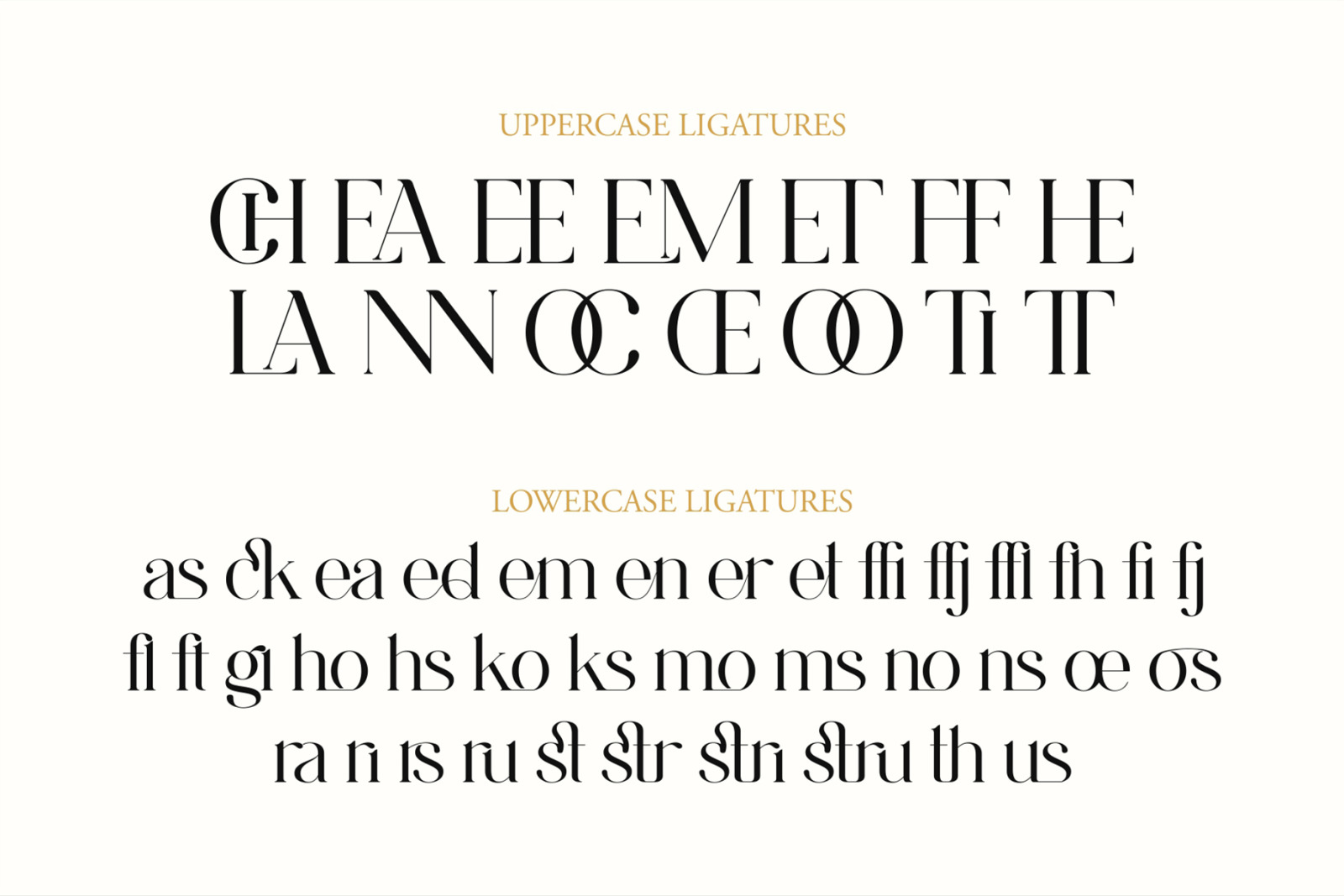 NCL GASTRUB - MODERN ELEGANT LIGATURE FONT