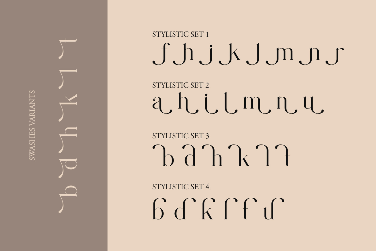 NCL GASTRUB - MODERN ELEGANT LIGATURE FONT