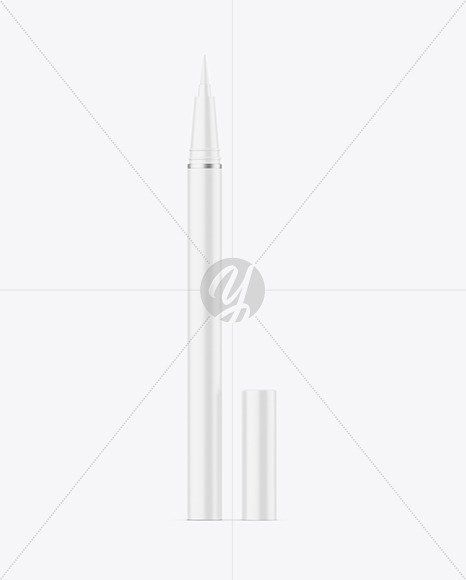 Matte Cosmetic Eyeliner Mockup