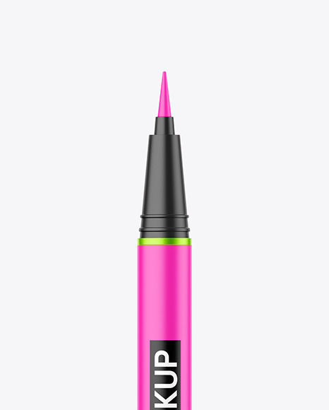 Matte Cosmetic Eyeliner Mockup