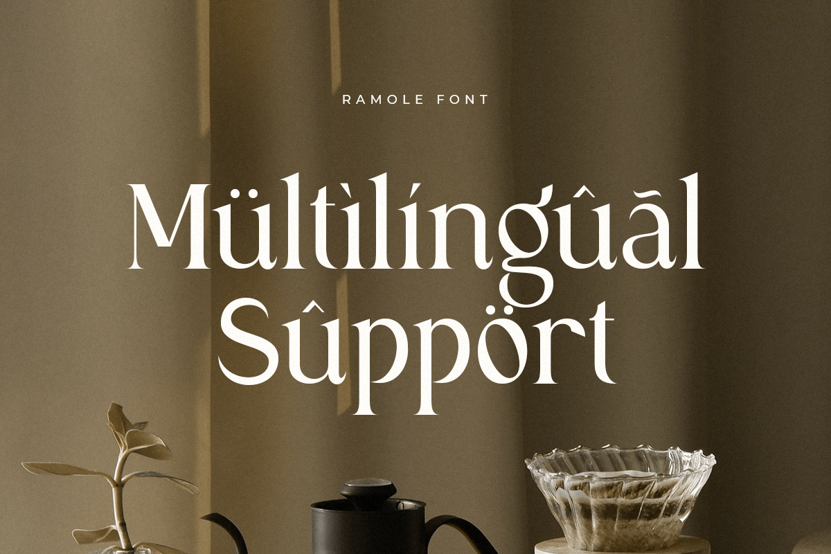 Ramole - Elegant Modern Serif Font