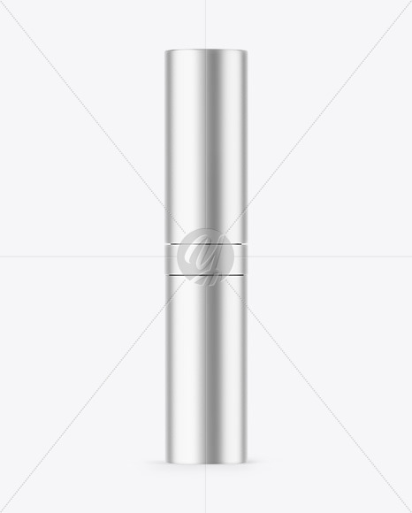 Matte Metallic Lipstick Tube Mockup