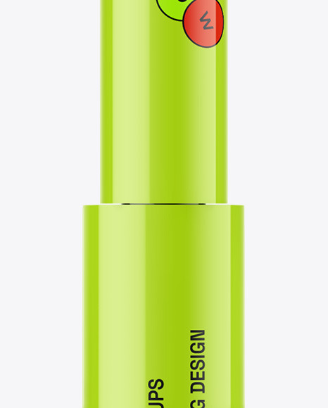 Glossy Lip Liner Mockup