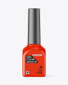 Glossy Nail Polish Bottle Mockup Glossy Nail Polish Bottle Mockup
