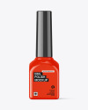 Glossy Nail Polish Bottle Mockup Glossy Nail Polish Bottle Mockup