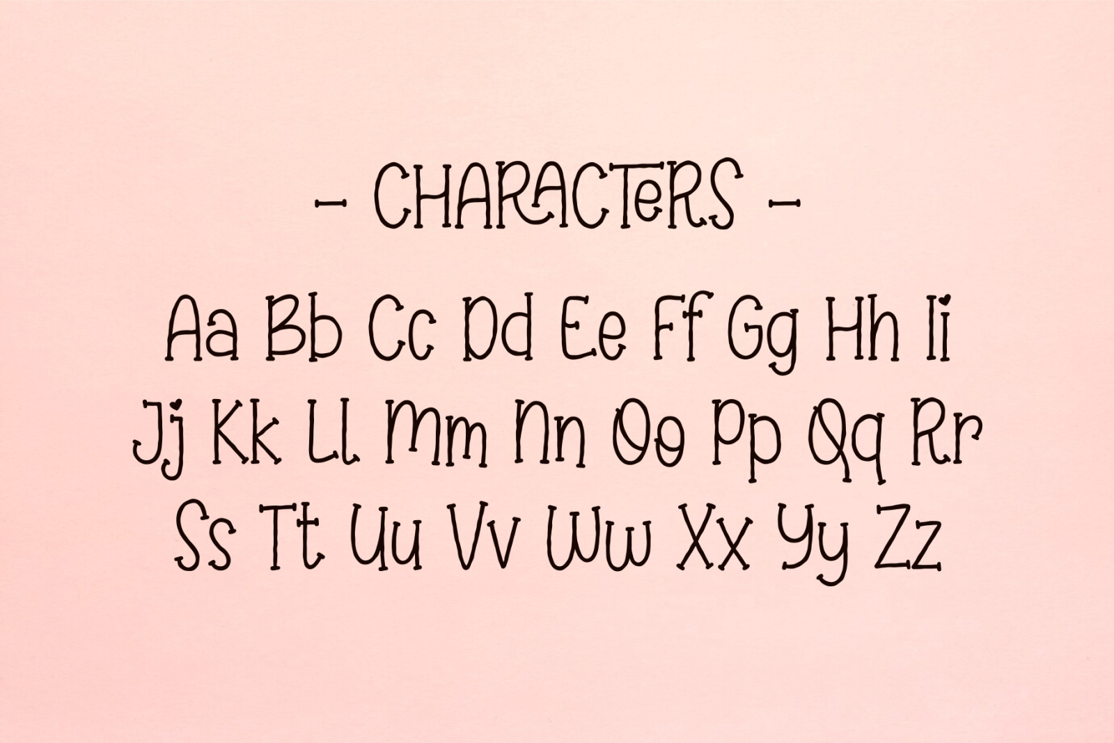Elabora - A Hand Lettered Font Elabora - A Hand Lettered Font