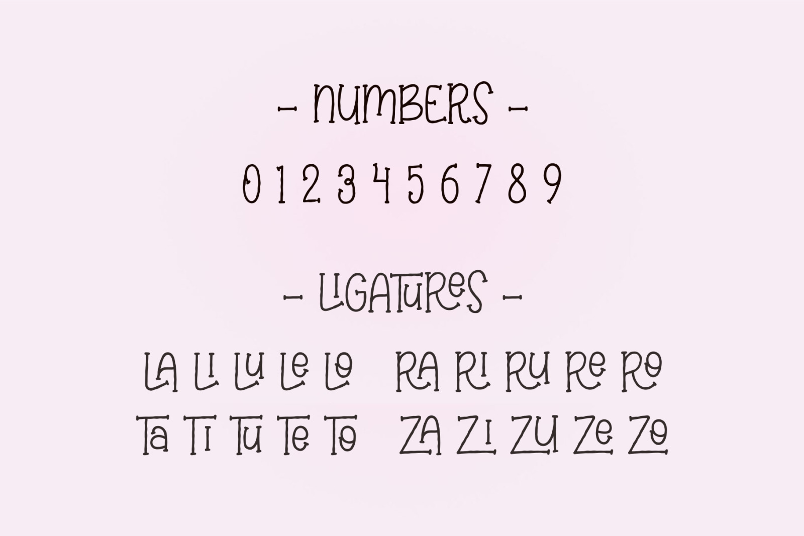Elabora - A Hand Lettered Font Elabora - A Hand Lettered Font
