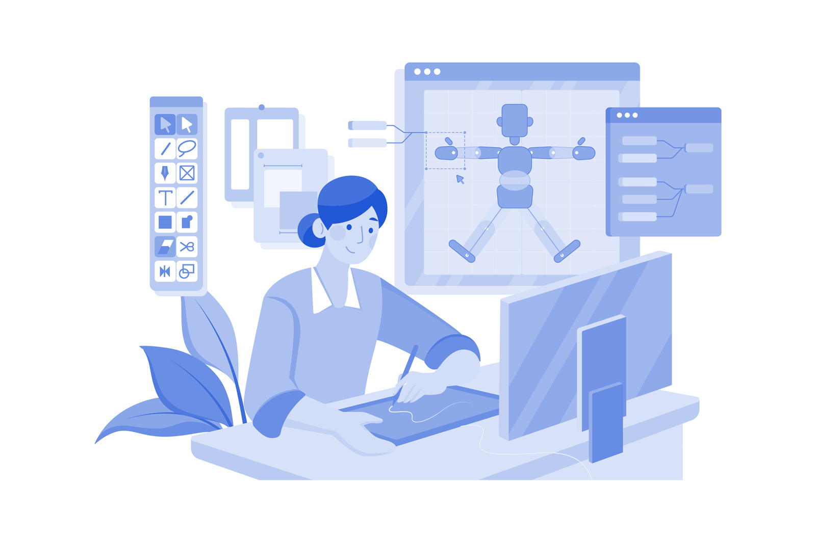 M591_Artistic Jobs Illustration Pack M591_Artistic Jobs Illustration Pack