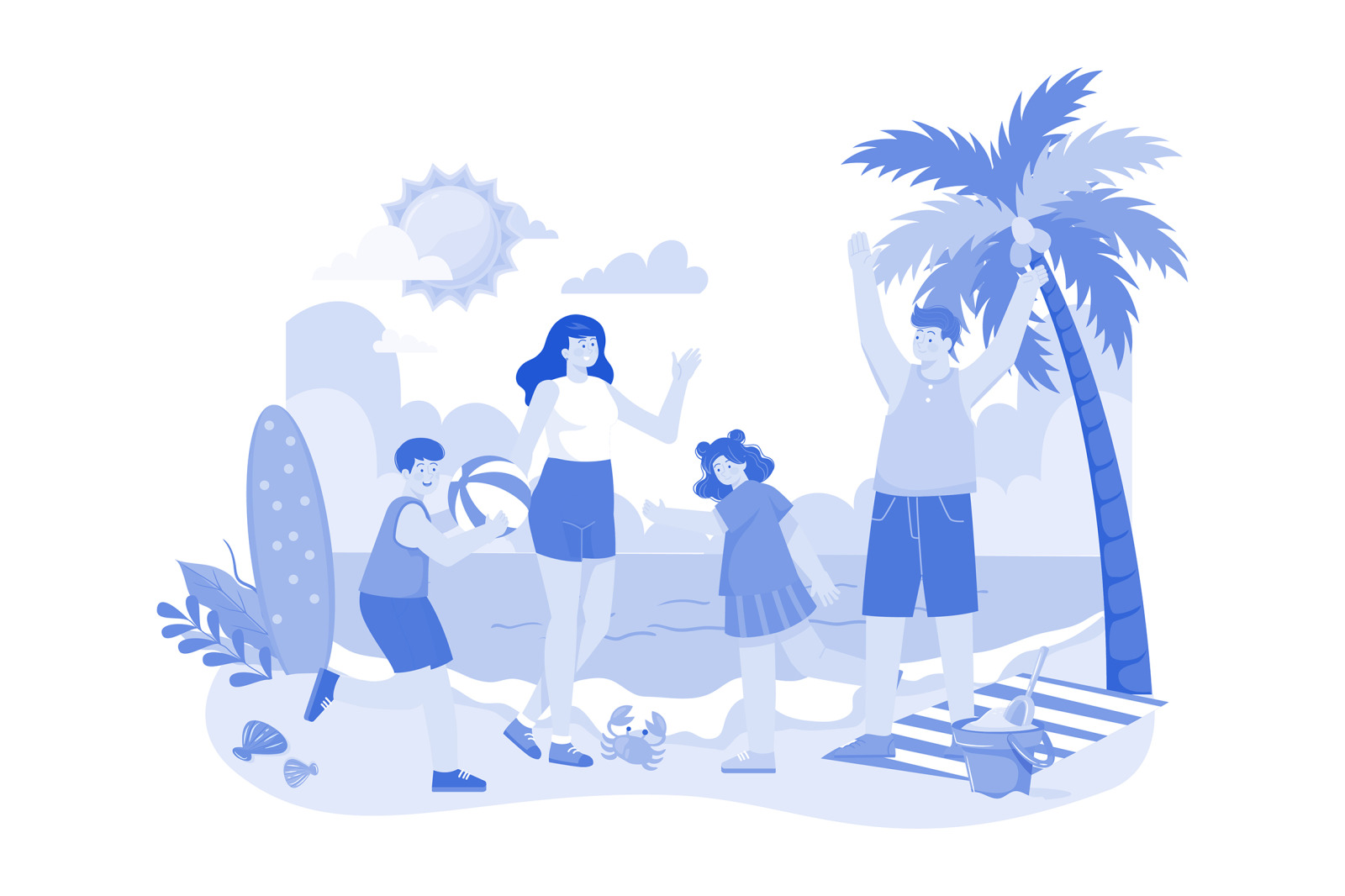 M586_Summer Holiday Illustration Pack M586_Summer Holiday Illustration Pack