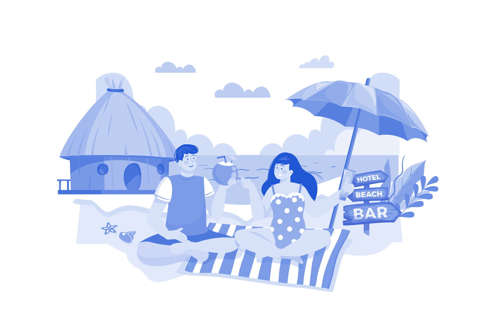 M586_Summer Holiday Illustration Pack