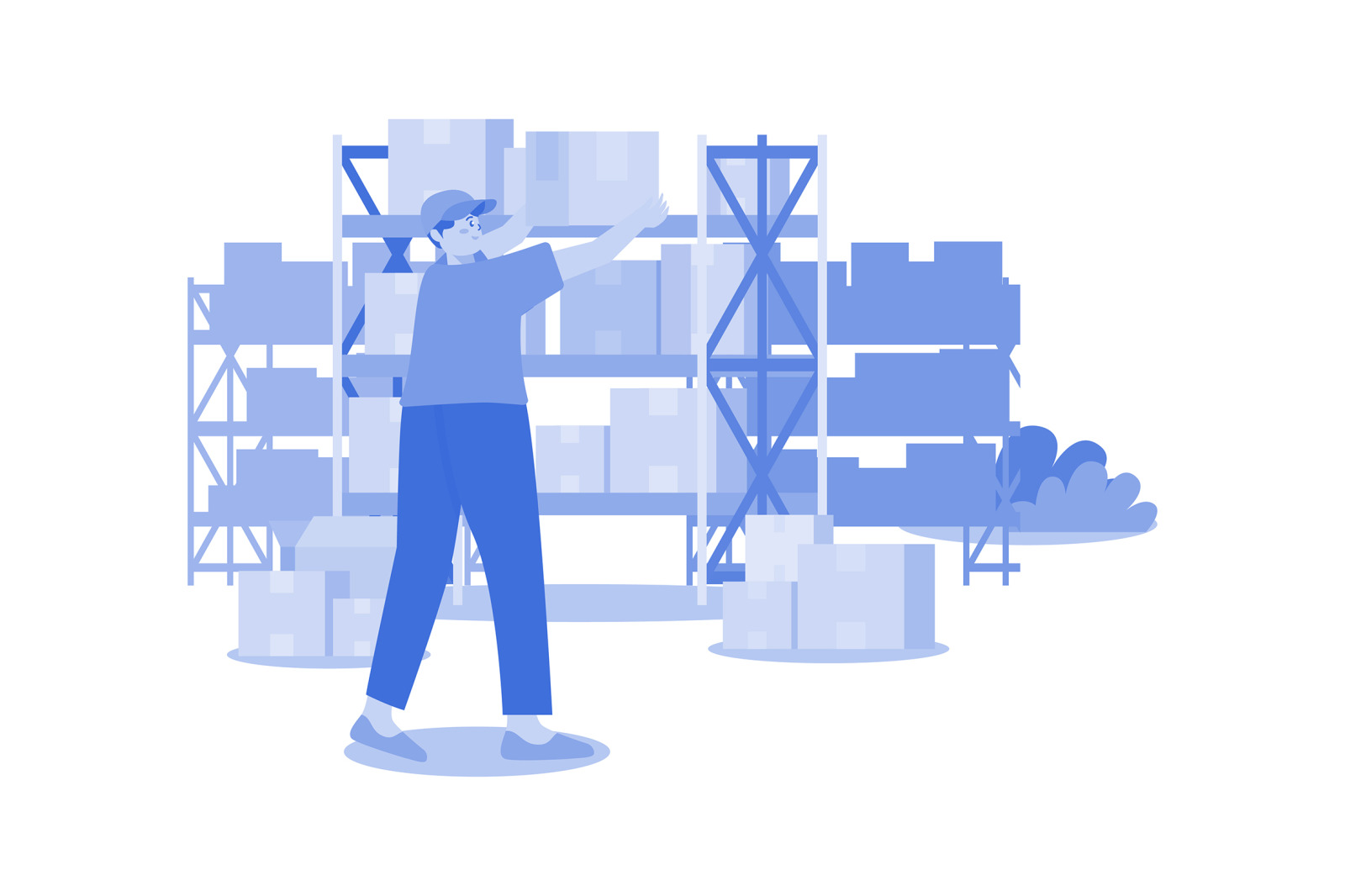 M585_Delivery Services Illustration Pack M585_Delivery Services Illustration Pack