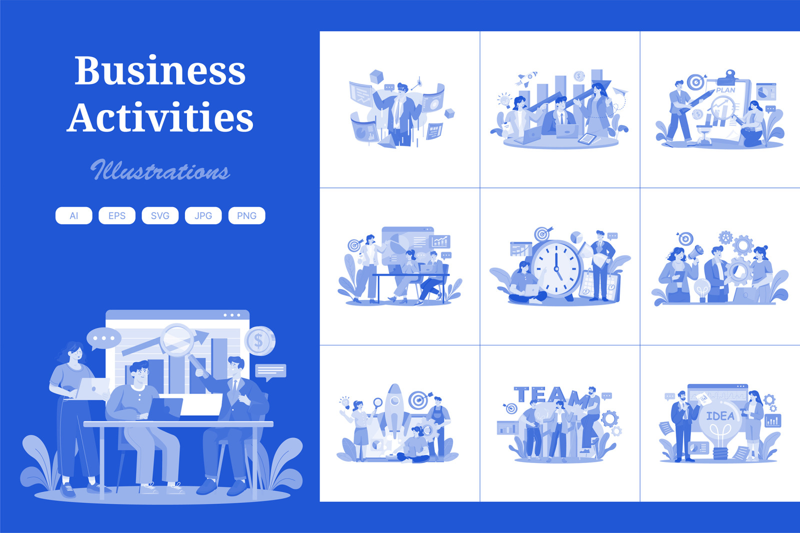 M580_Business Activities Illustration Pack