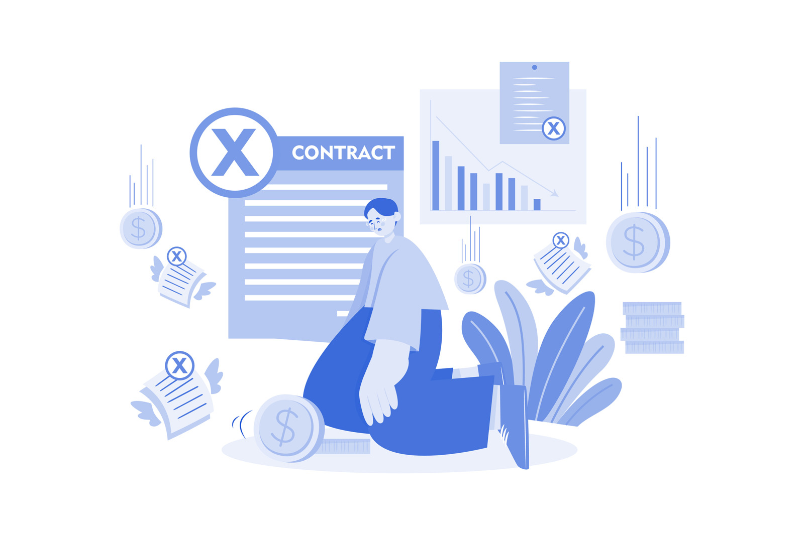 M579_Business Activities Illustration Pack M579_Business Activities Illustration Pack