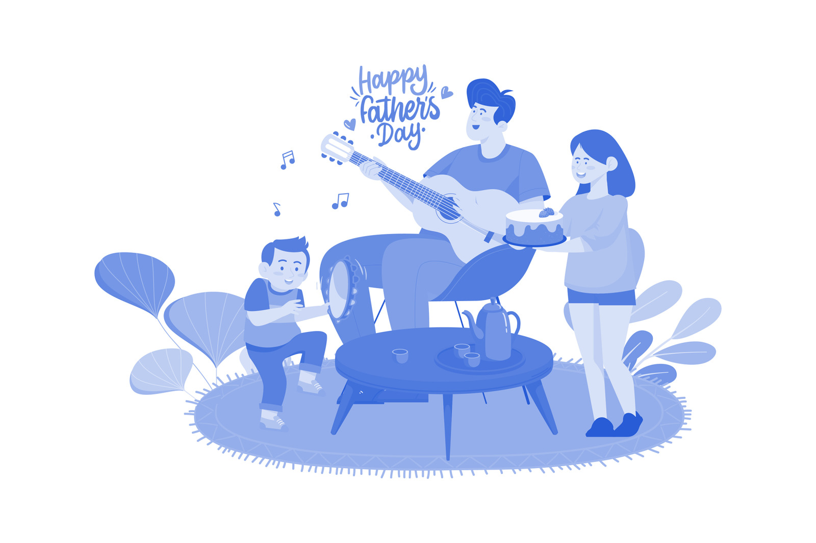 M578_Father&#039;s Day Illustration Pack