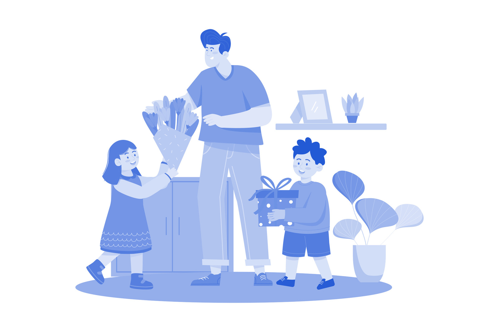 M578_Father's Day Illustration Pack M578_Father's Day Illustration Pack