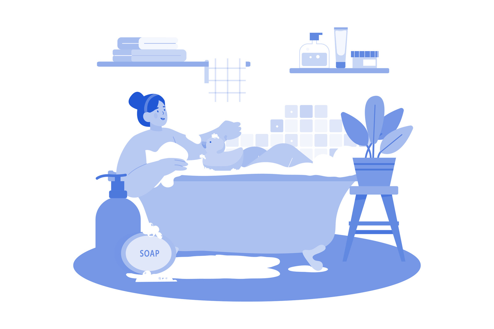 M575_Work from home Illustration Pack