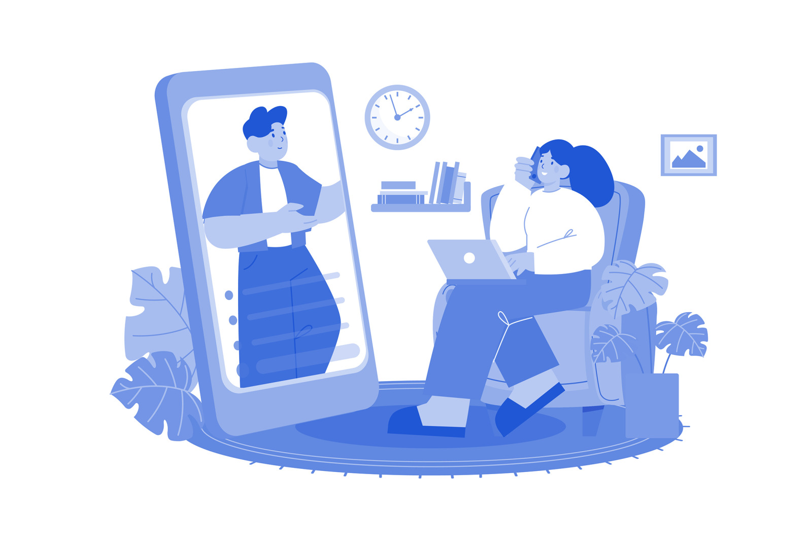 M575_Work from home Illustration Pack M575_Work from home Illustration Pack