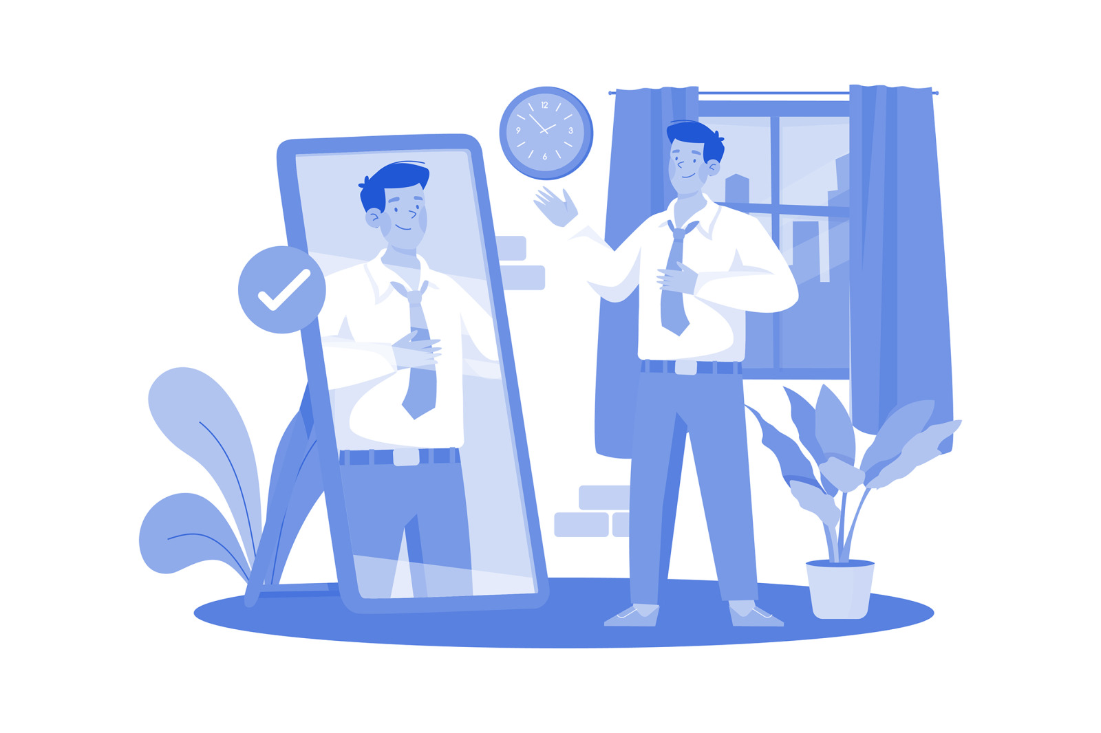 M574_Remote Working Illustration Pack M574_Remote Working Illustration Pack
