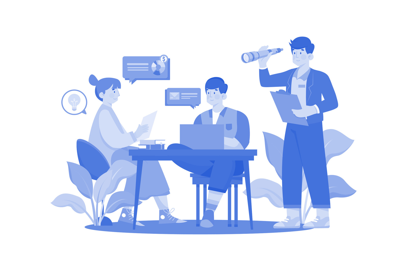 M570_Leadership Careers Illustration Pack M570_Leadership Careers Illustration Pack