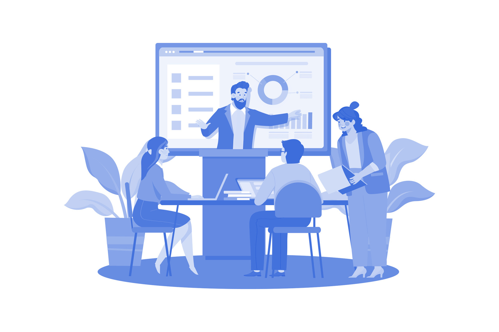 M570_Leadership Careers Illustration Pack M570_Leadership Careers Illustration Pack