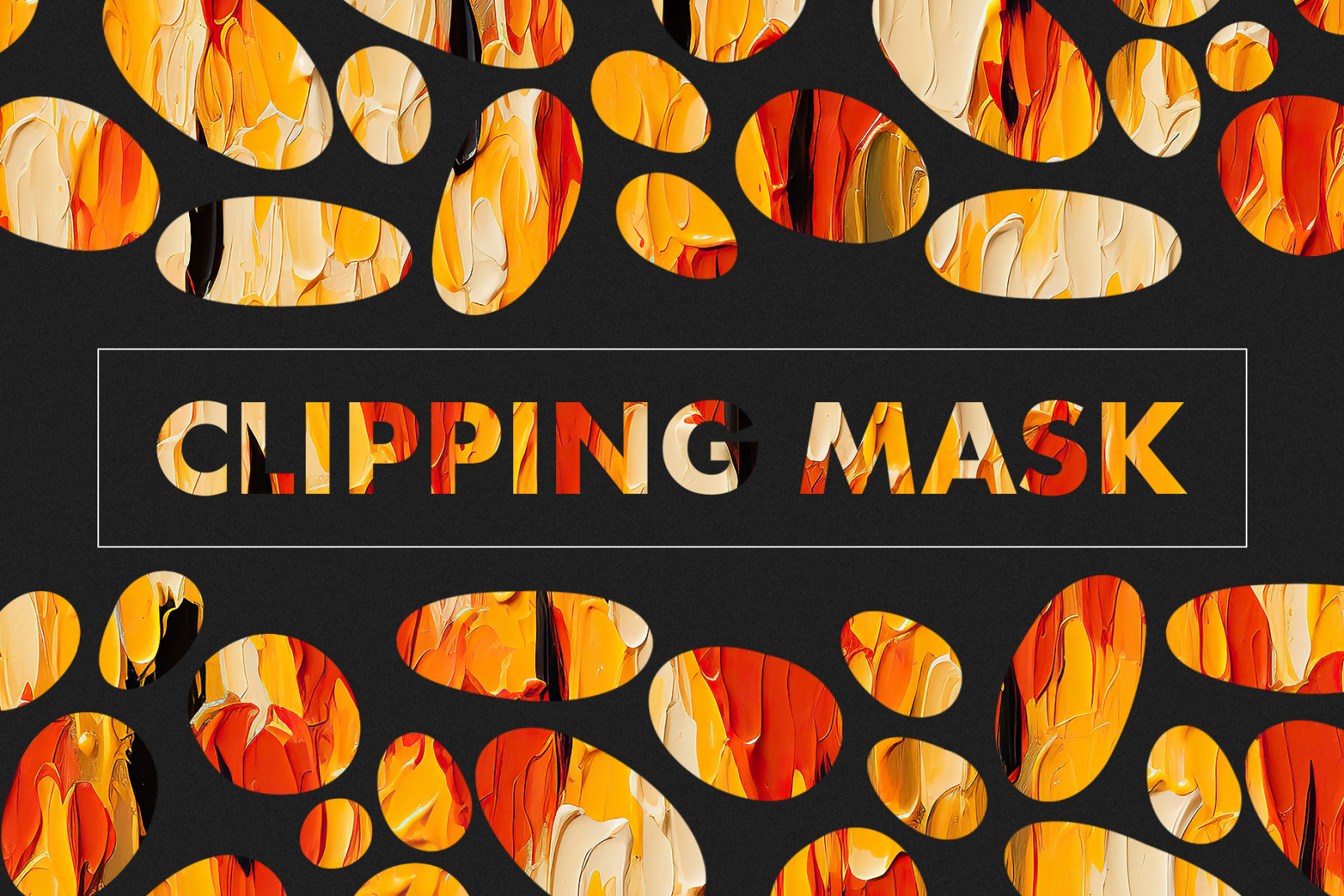 Oil Painting Warm Strokes Texture Pack