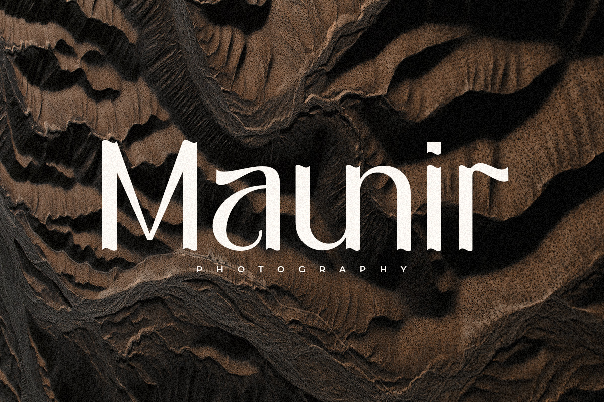 Aruna - Modern Display Font Aruna - Modern Display Font