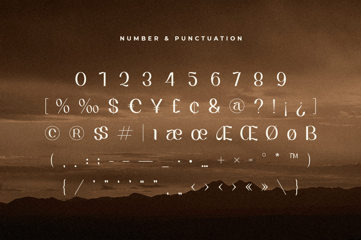 Aruna - Modern Display Font Aruna - Modern Display Font