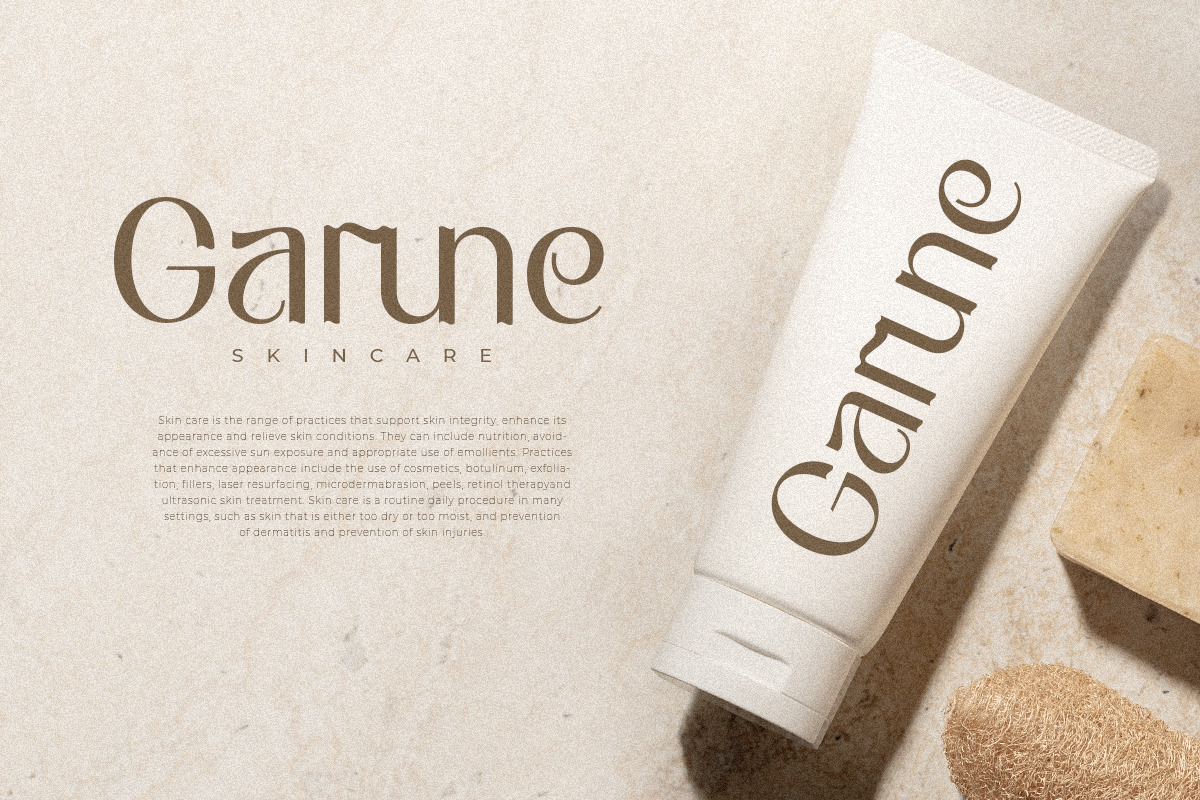 Aruna - Modern Display Font Aruna - Modern Display Font